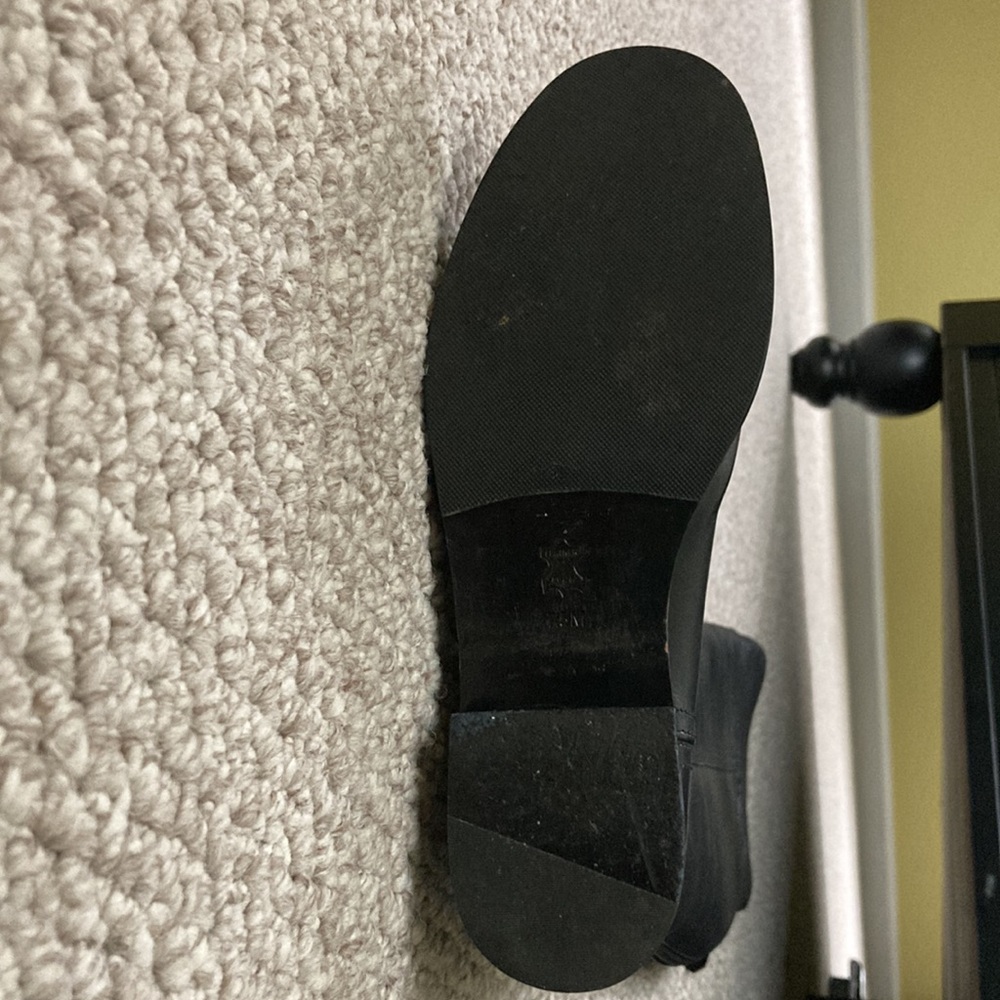 Tory Burch Vintage Buffalo Leather Over The Knee Boots - Picture 5 of 10